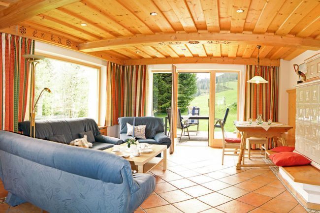 Ferienwohnung in Filzmoos, Haus Dachstein - Wohnzimmer